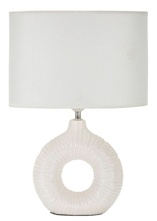 Tafellamp Seta White 28,5×15×43 cm