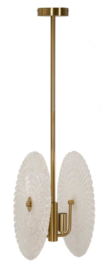 Plafondlamp Glass 35×18×80 cm