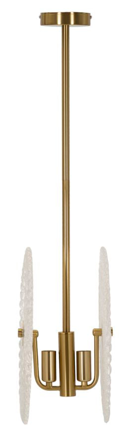 Plafondlamp Glass 35×18×80 cm