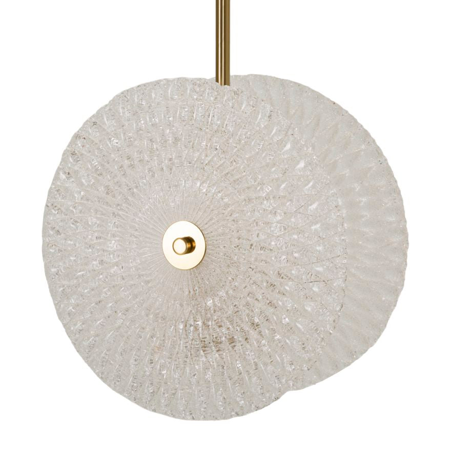 Plafondlamp Glass 35×18×80 cm