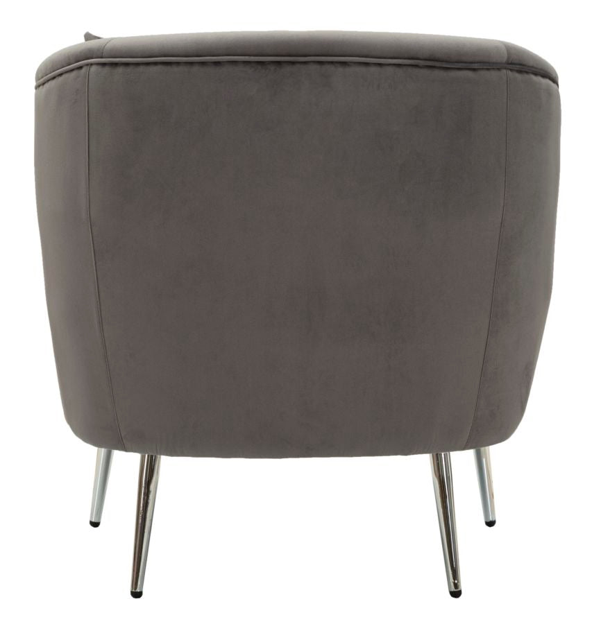 Fauteuil Silvery With Cushion 73×66×78 cm