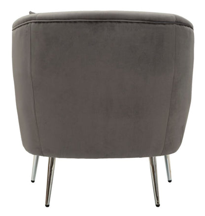 Fauteuil Silvery With Cushion 73×66×78 cm