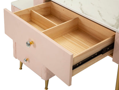 Bureau met kruk Bed Desk Sharon Pink With Stool 120×40×75 cm
