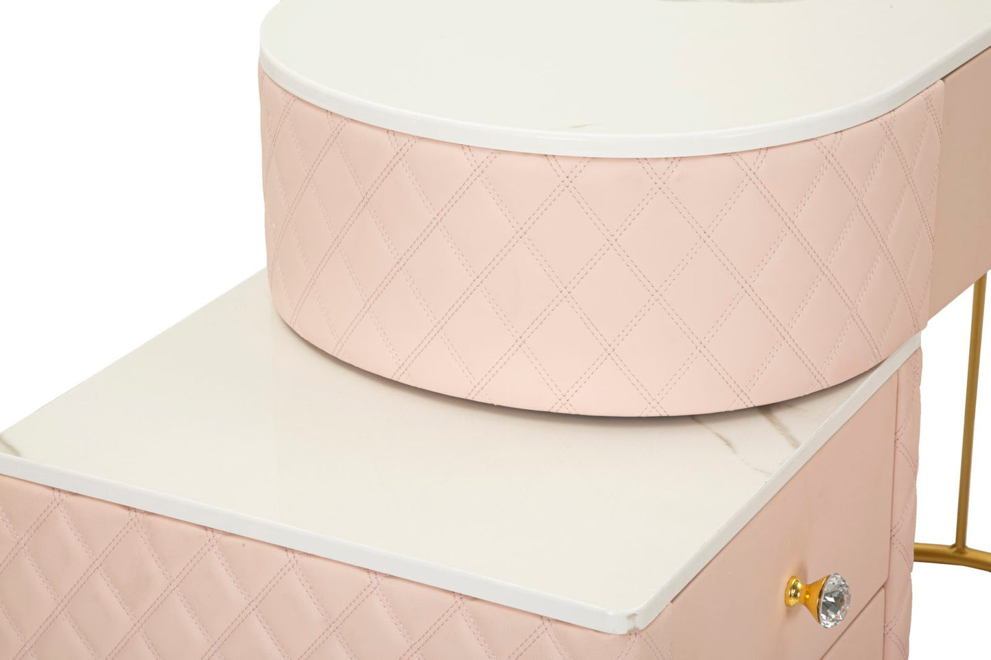 Bureau met kruk Bed Desk Sharon Pink With Stool 120×40×75 cm