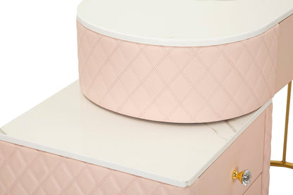 Bureau met kruk Bed Desk Sharon Pink With Stool 120×40×75 cm