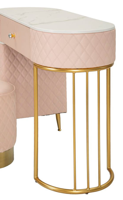 Bureau met kruk Bed Desk Sharon Pink With Stool 120×40×75 cm