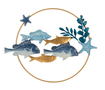 Wanddecoratie Marine 77×5×63 cm