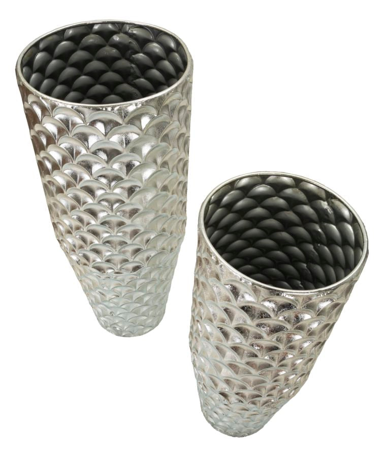 Vaashouder Silvy Set 2 Pcs Ø 37×92 cm