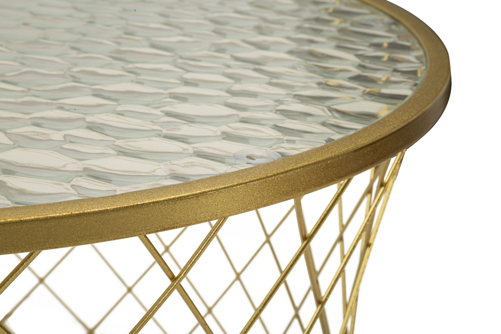 Tafel Noah Gold Set 4 Pcs Ø 70×45 cm