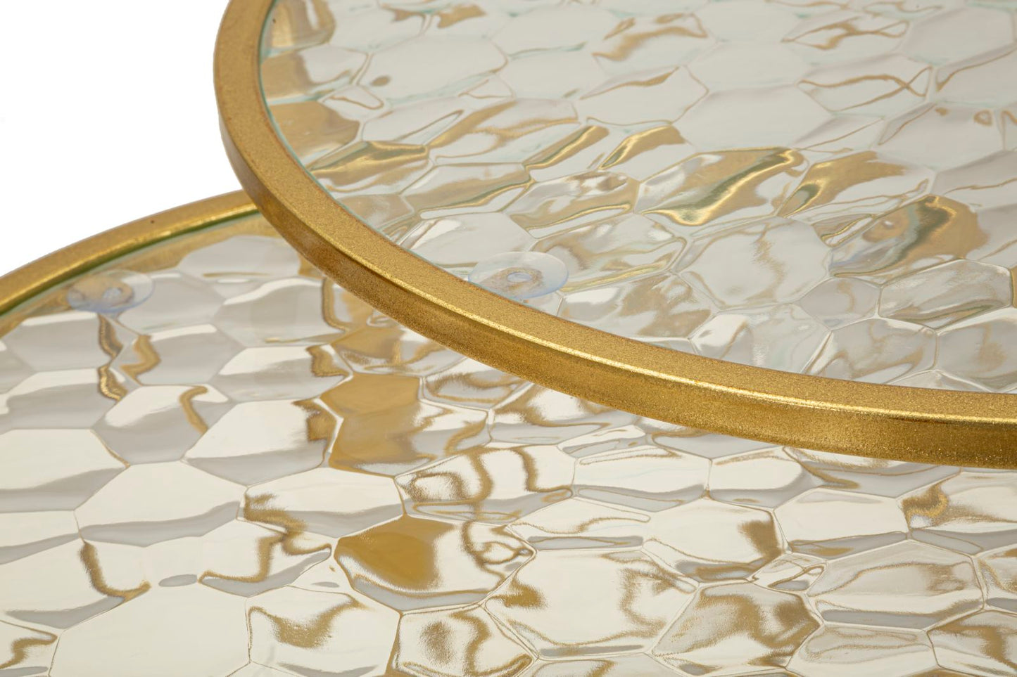 Tafel Noah Gold Set 4 Pcs Ø 70×45 cm