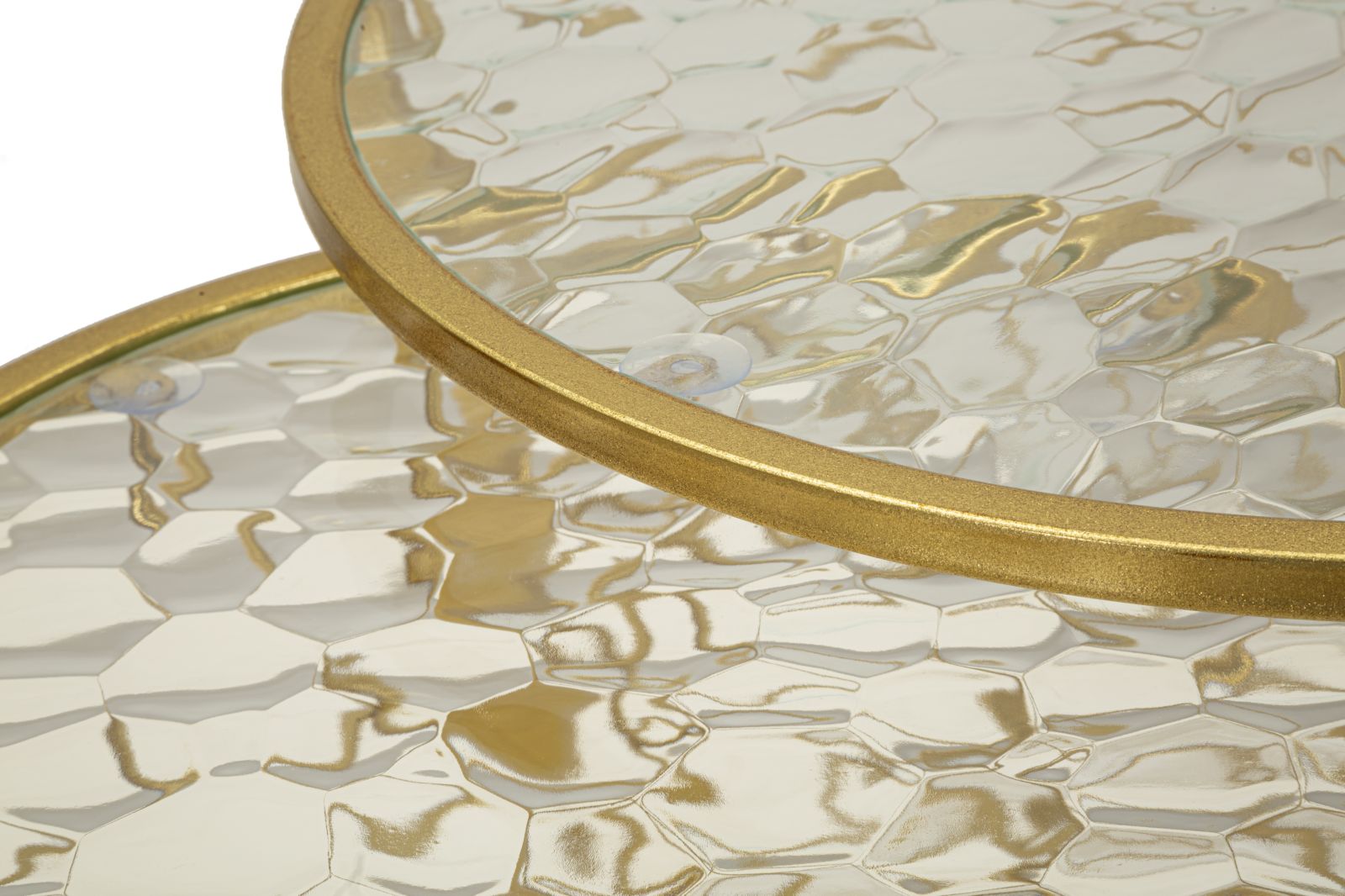 Tafel Noah Gold Set 4 Pcs Ø 70×45 cm