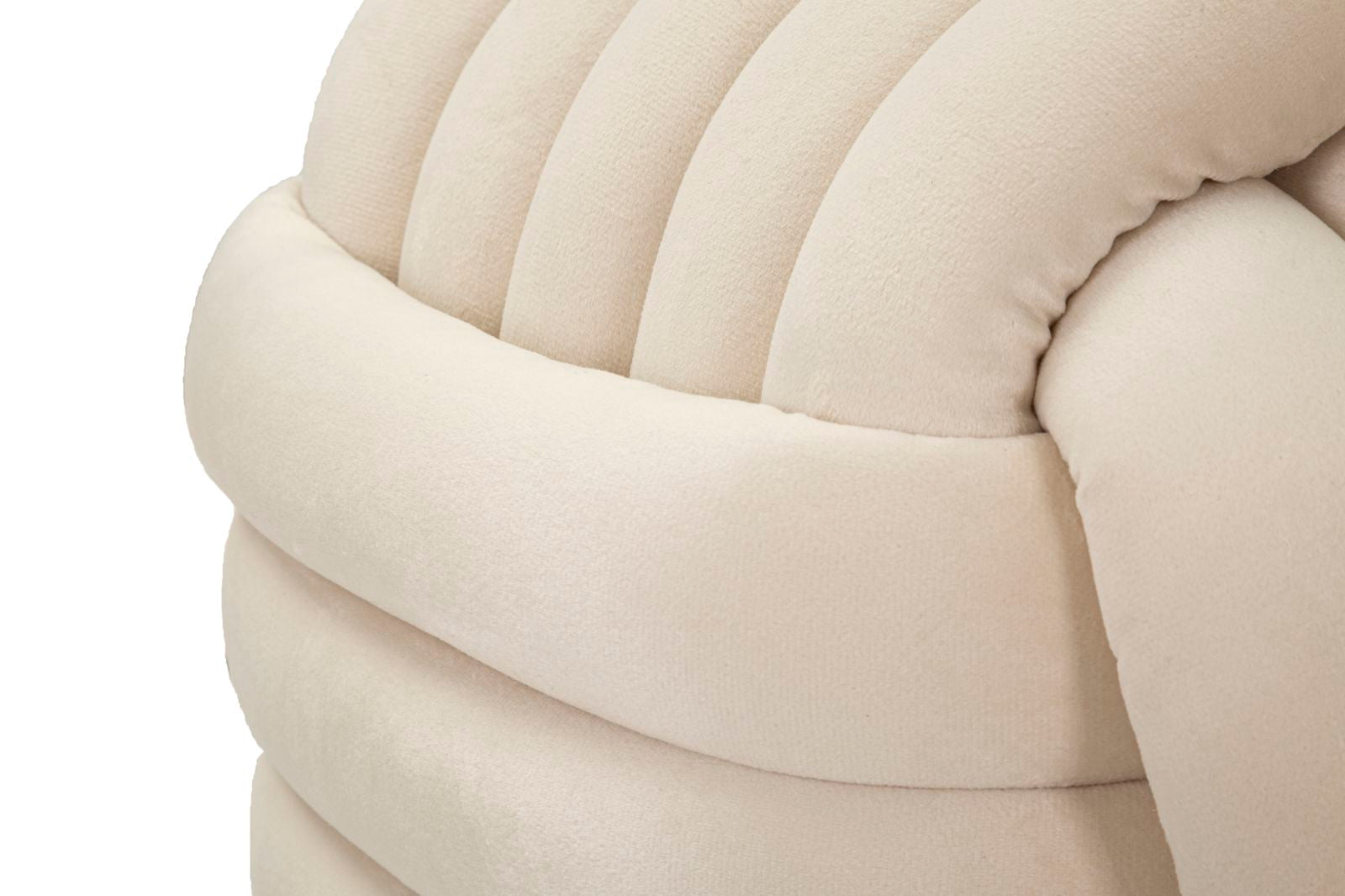 Kruk Softy Cream 45×45×45 cm