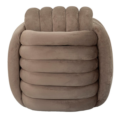 Kruk Softy Grey 45×45×45 cm