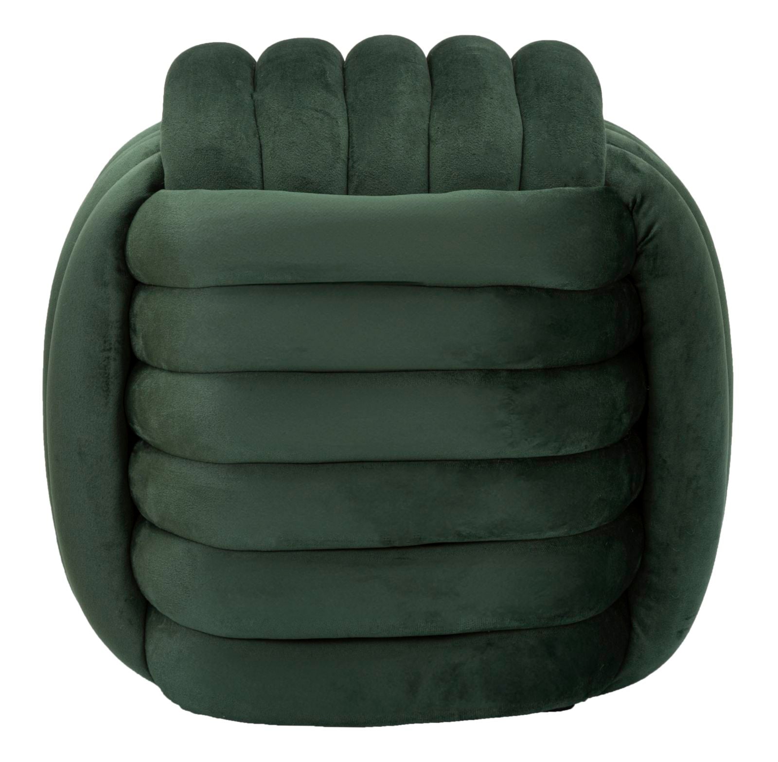 Kruk Softy Green 45×45×45 cm