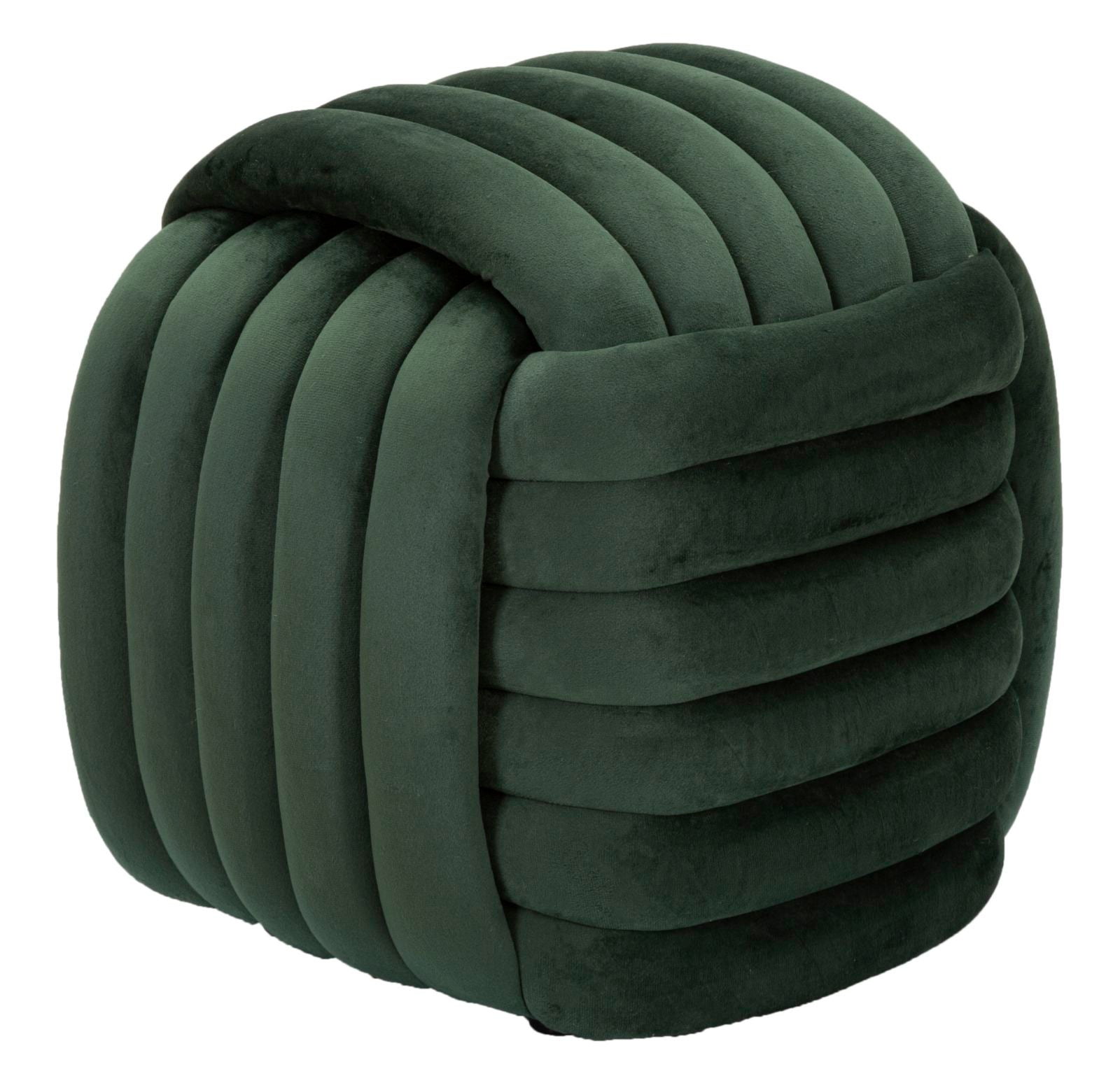 Kruk Softy Green 45×45×45 cm