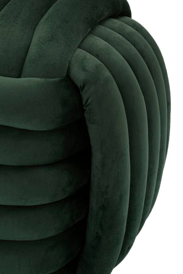Kruk Softy Green 45×45×45 cm