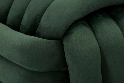 Kruk Softy Green 45×45×45 cm