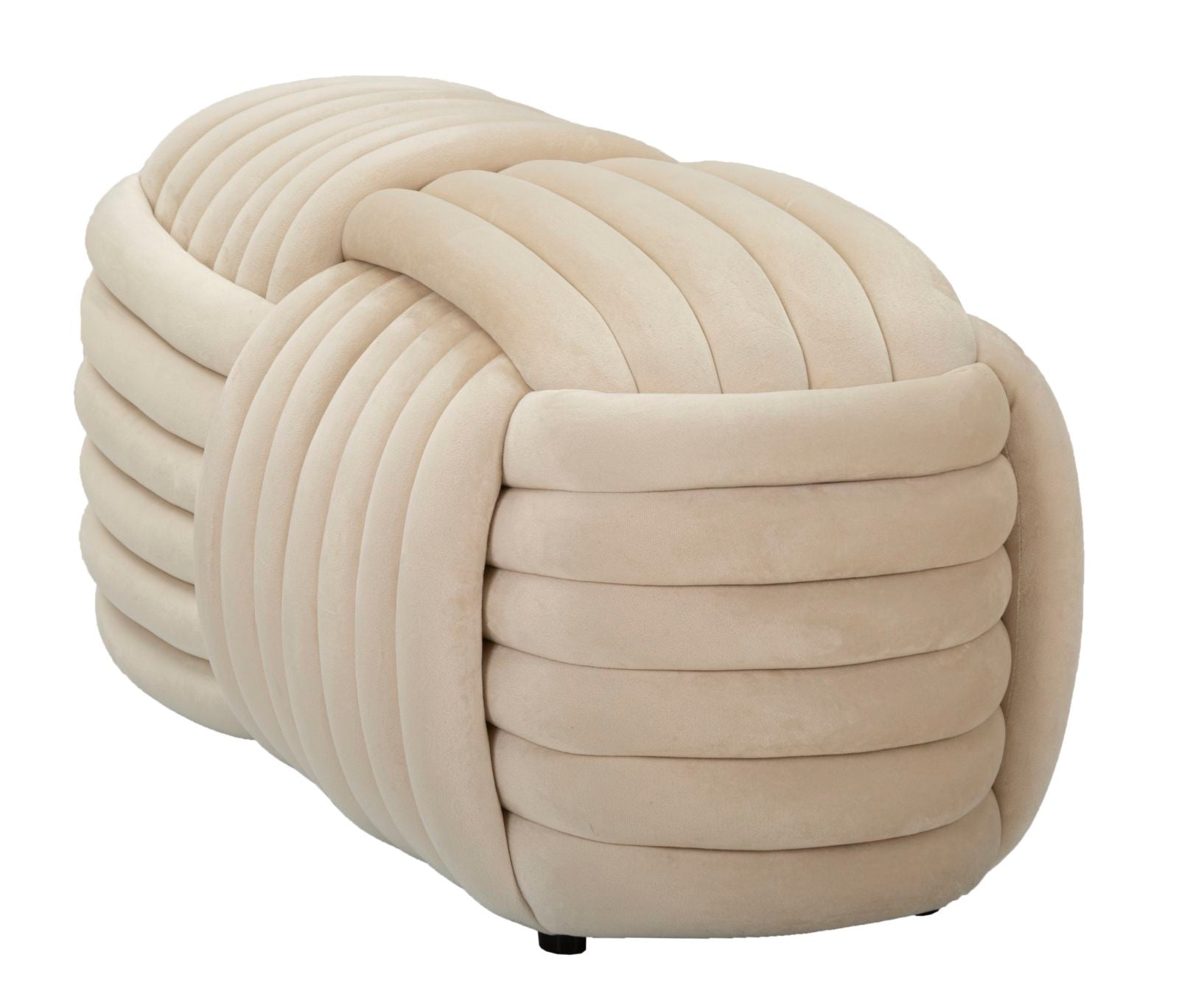 Bankje Softy Cream 90×45×45 cm