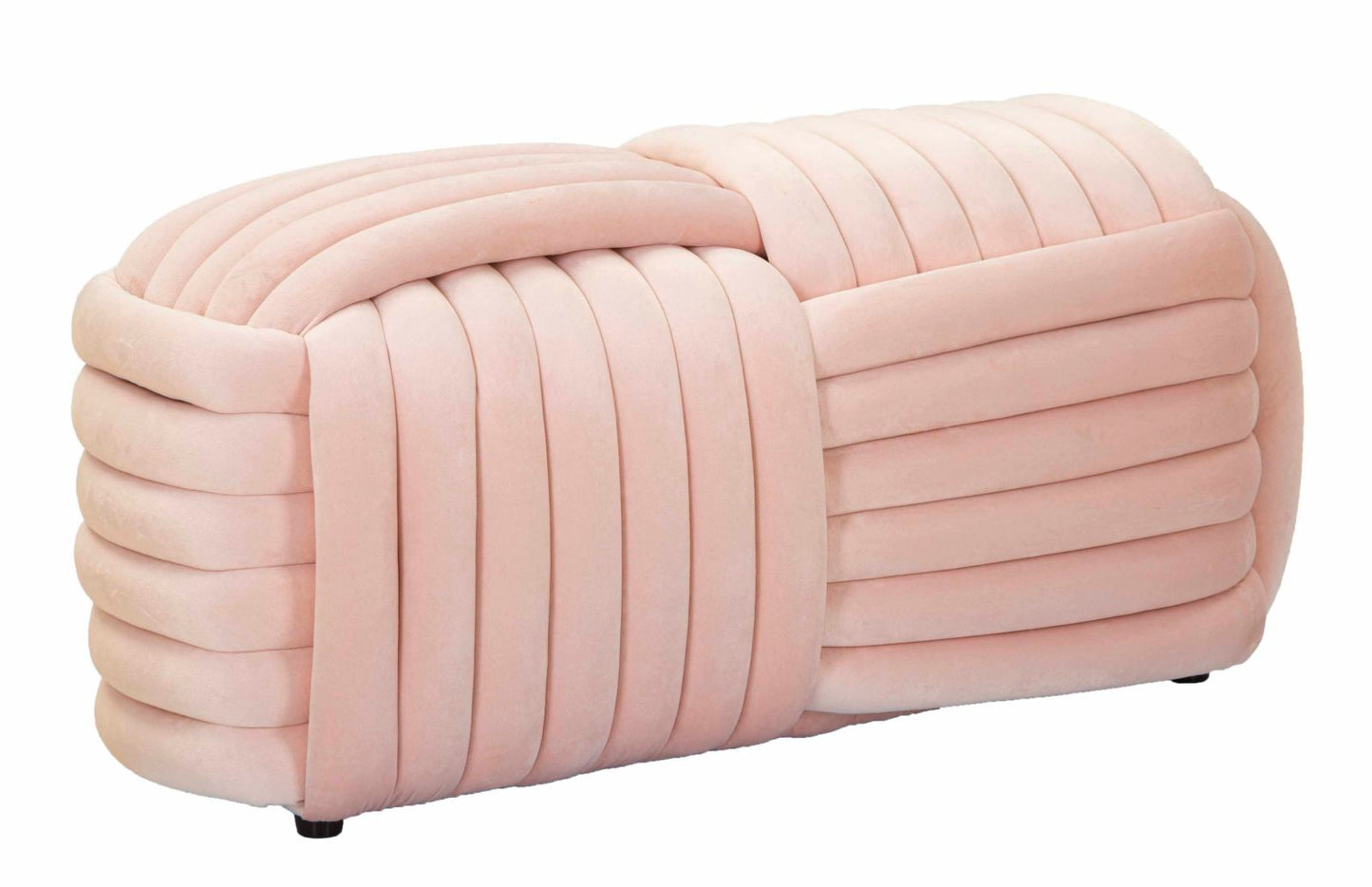 Bankje Softy Pink 90×45×45 cm