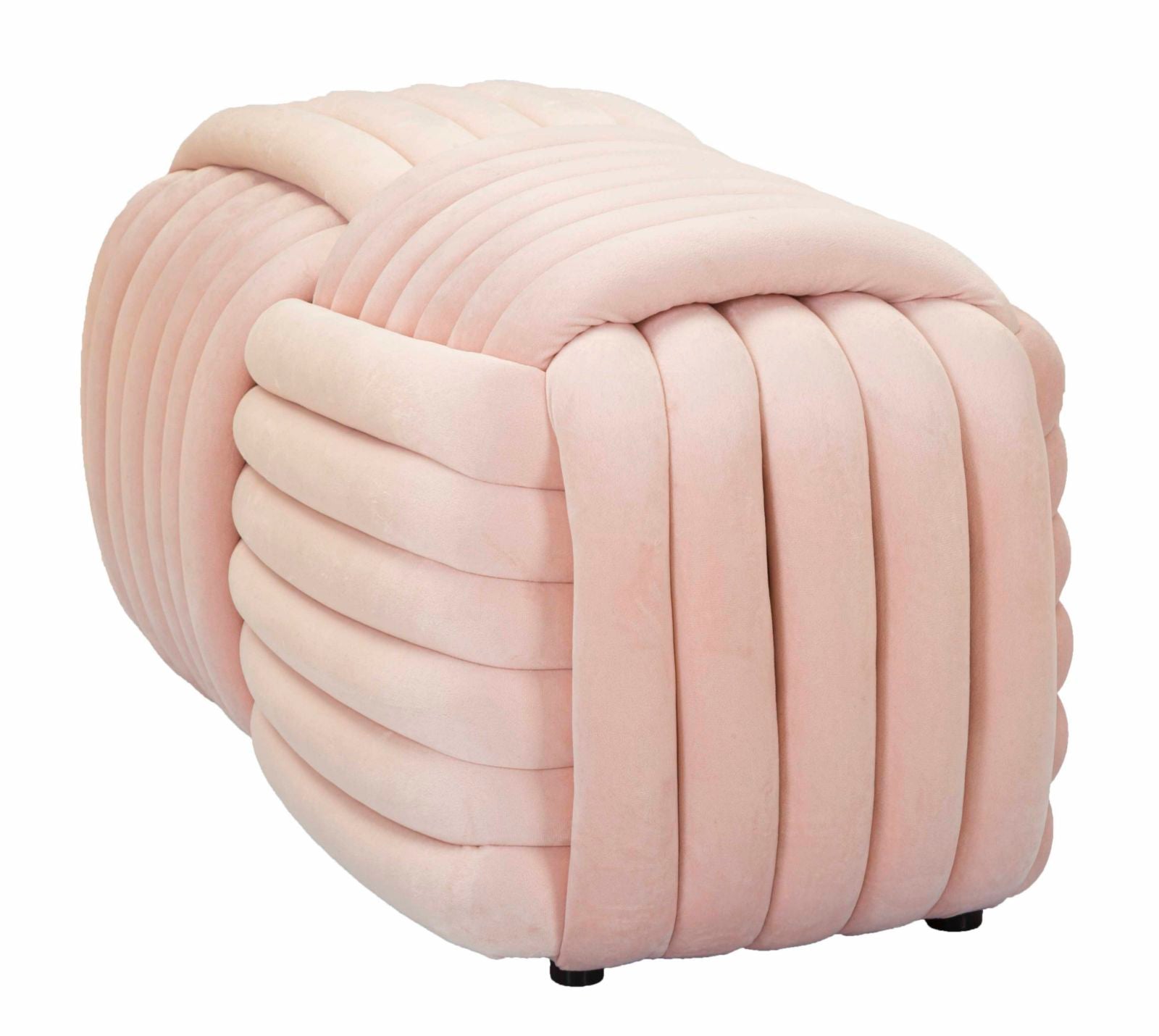 Bankje Softy Pink 90×45×45 cm