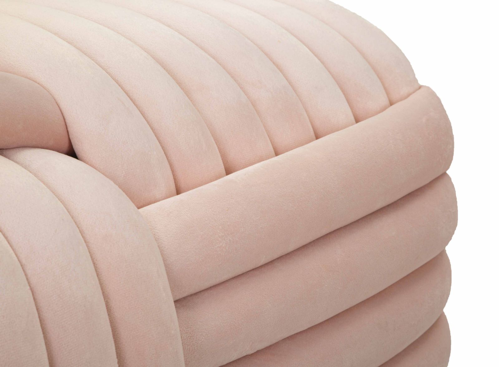 Bankje Softy Pink 90×45×45 cm