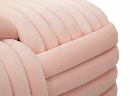 Bankje Softy Pink 90×45×45 cm
