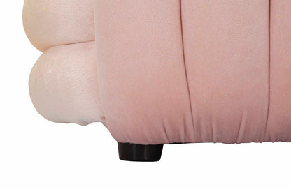 Bankje Softy Pink 90×45×45 cm