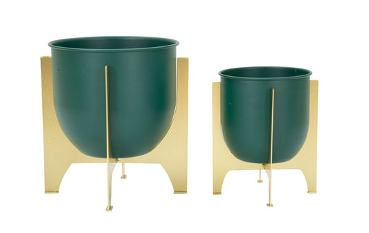 Vaashouder Grent Shet Set 2 Pcs Ø 24,5×26 cm