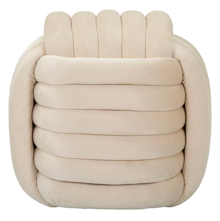 Kruk Softy Cream 45×45×45 cm
