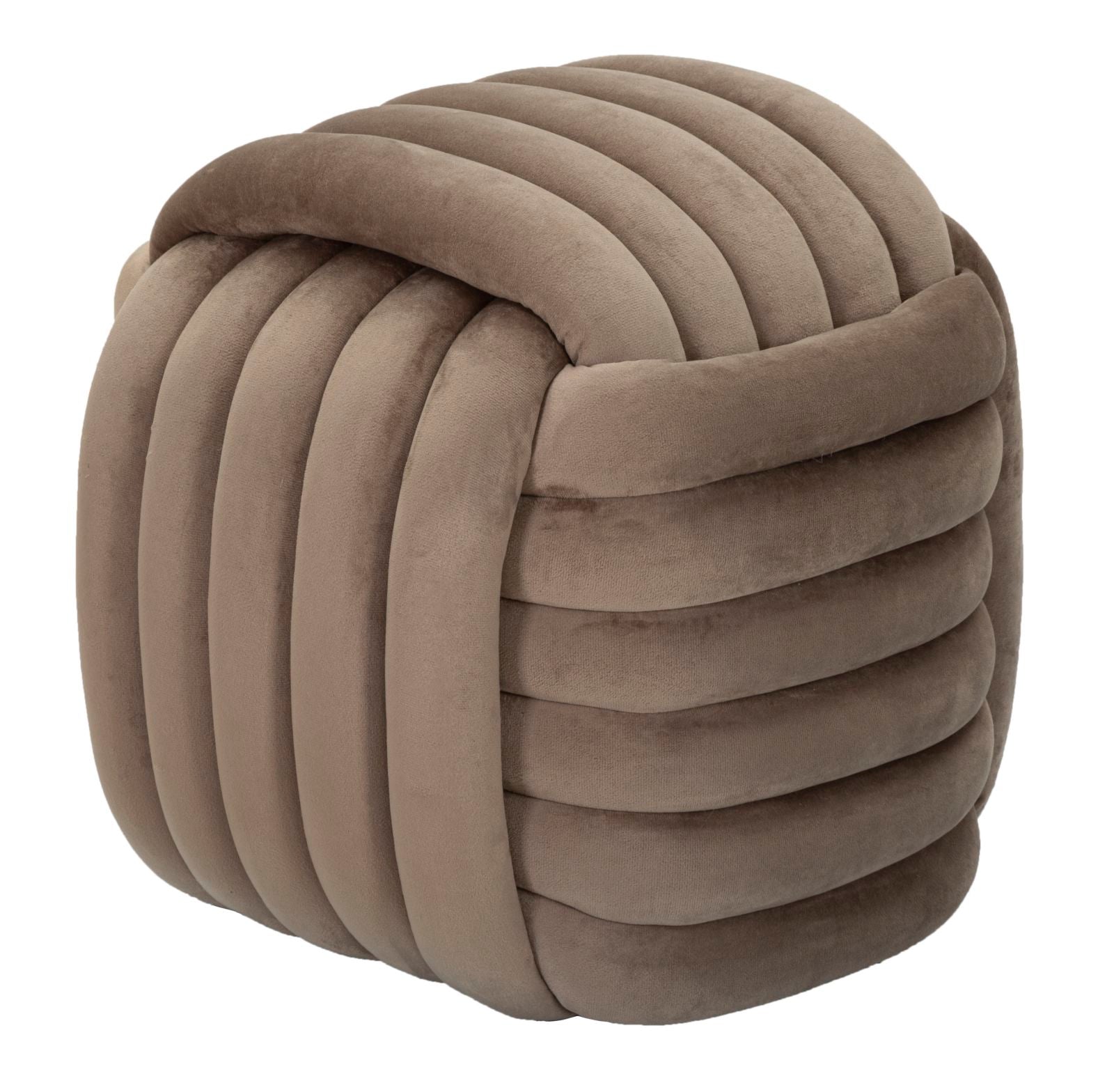 Kruk Softy Grey 45×45×45 cm