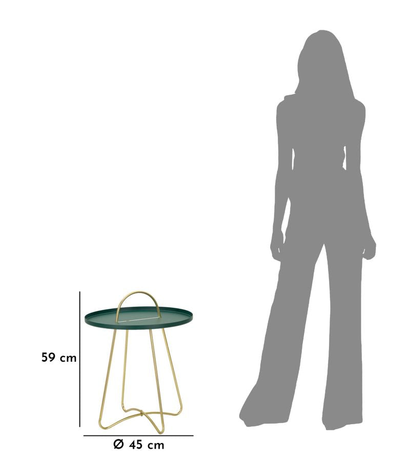 Tafel Grent Ø 45×59 cm