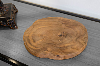 Dienblad Pokon Teak Ø 25×2 cm