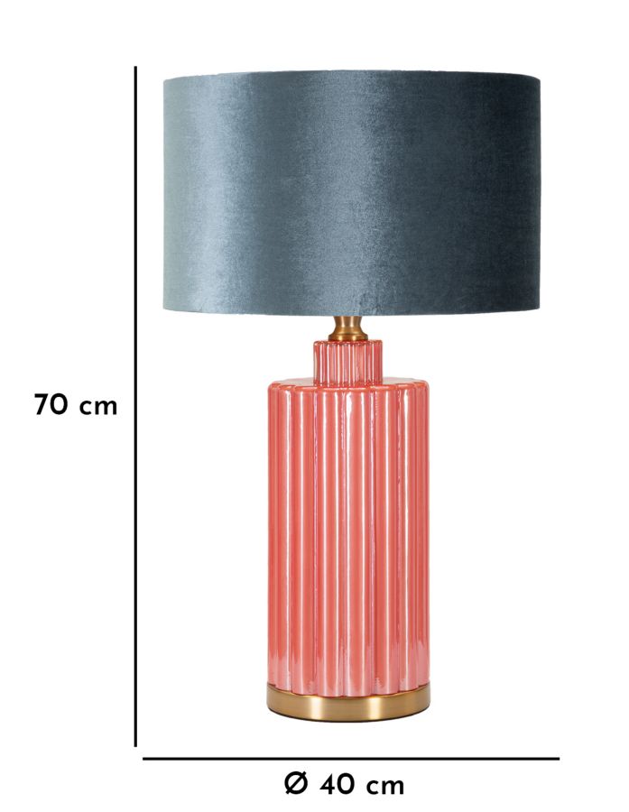 Tafellamp Helene Tower Ø 40×70 cm