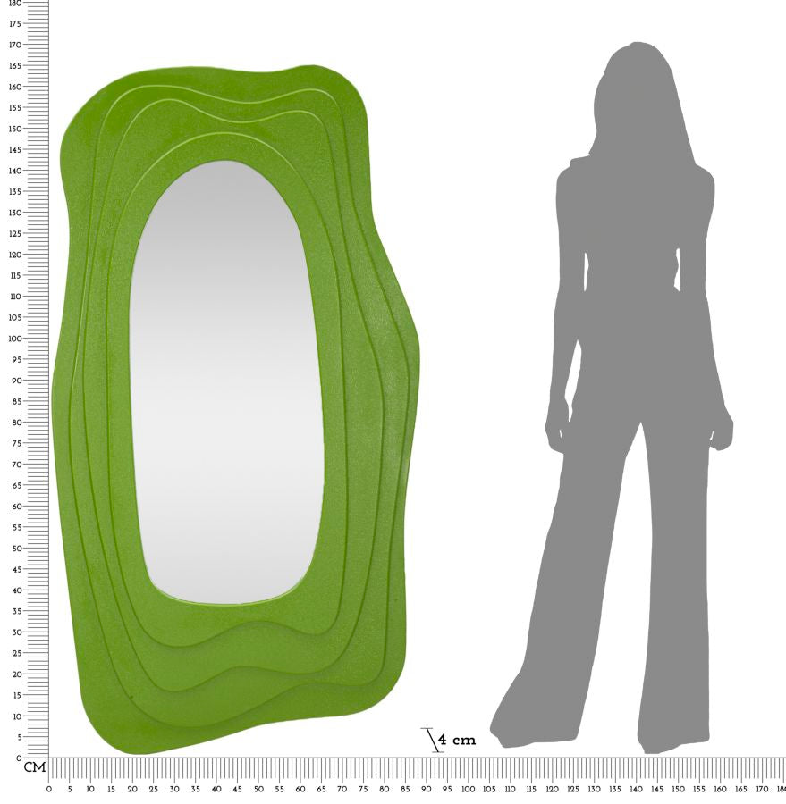Spiegel Dafne Green 90×4×165 cm