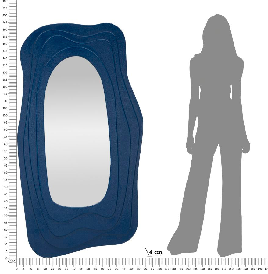 Spiegel Dafne Blue 90×4×165 cm