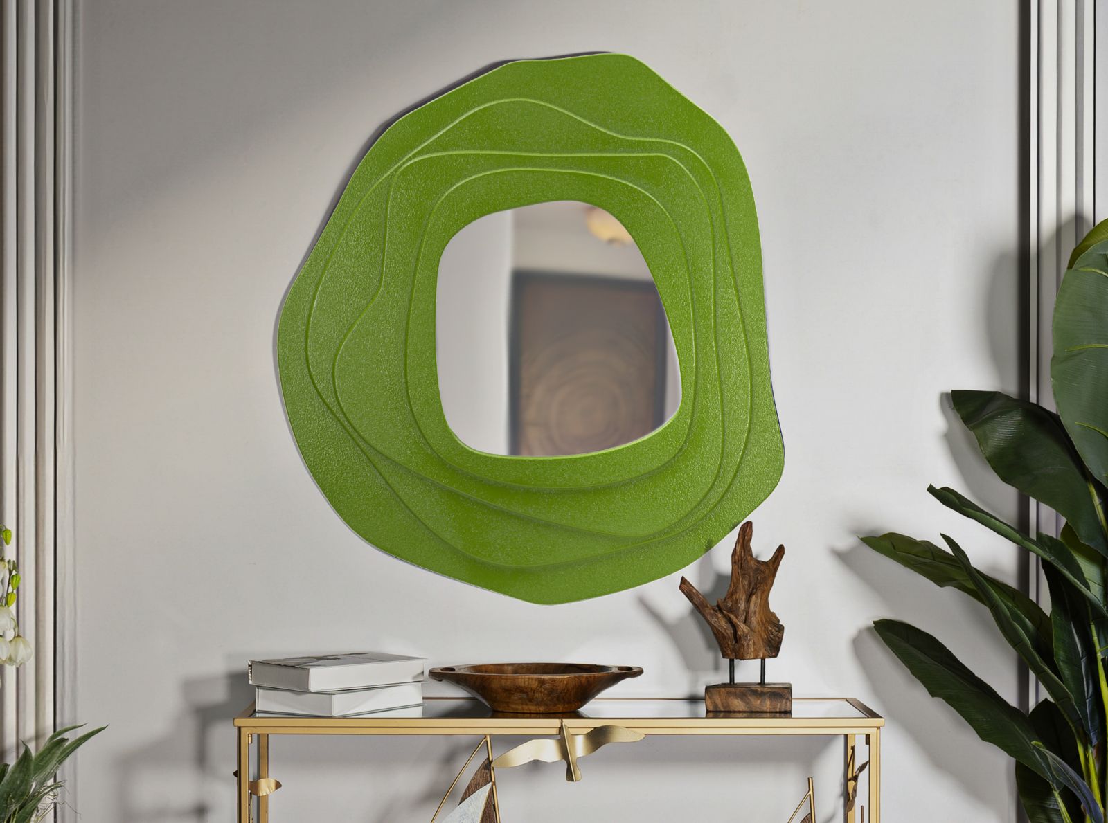 Spiegel Dalia Green 90×4×97 cm