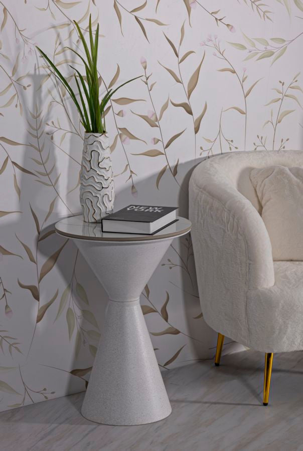 Tafel White Double Ø 44,5×63 cm