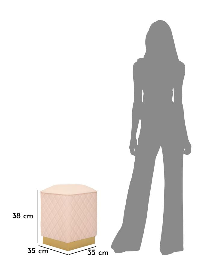 Kruk Pentagonal Stool Sharon 35×35×38 cm