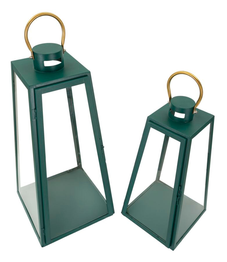 Lantaarn Grent Set 2 Pcs Ø 25×25×57 cm