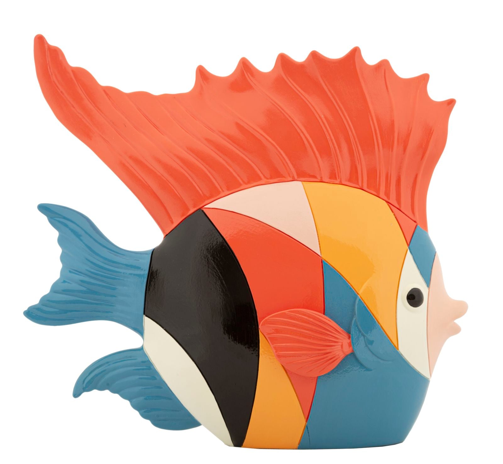 Decoratie Fish Rubic 28×8×25 cm