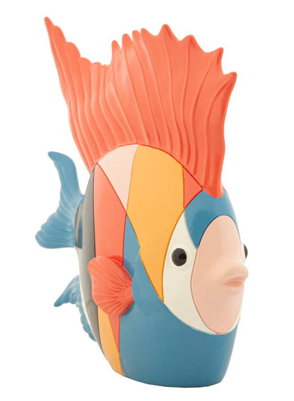 Decoratie Fish Rubic 28×8×25 cm