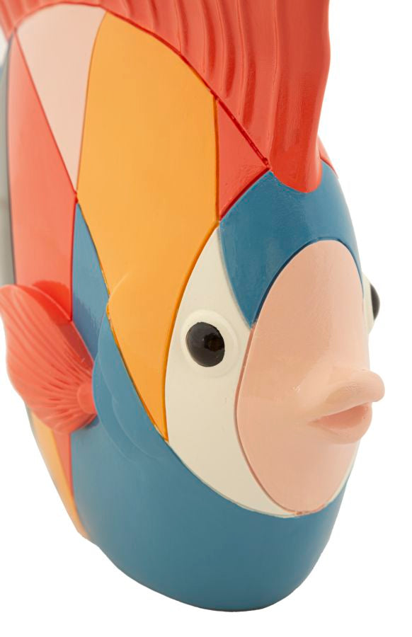 Decoratie Fish Rubic 28×8×25 cm