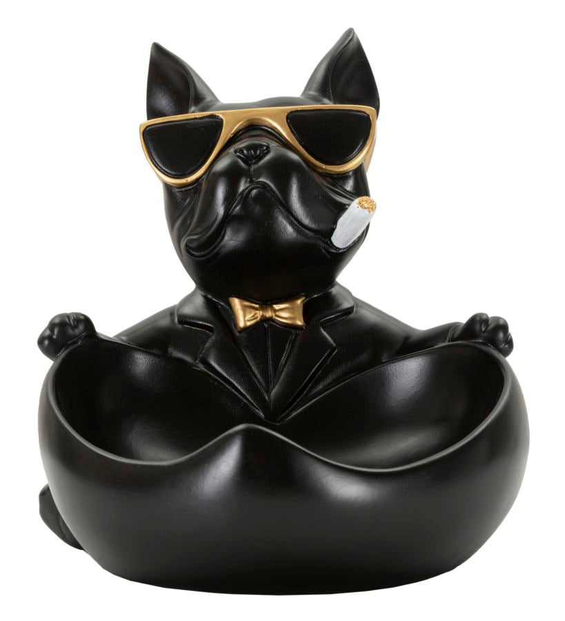 Decoratie Dog Ball W/tray 18,5×20,5×20 cm