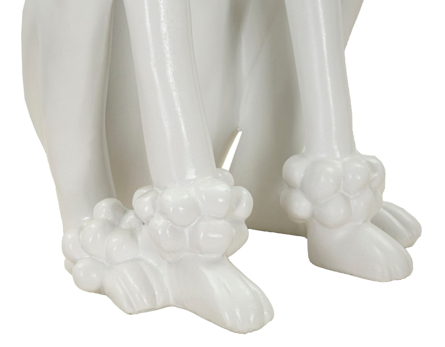 Decoratie Dog White 20×26×61 cm
