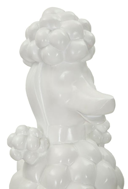 Decoratie Dog White 20×26×61 cm