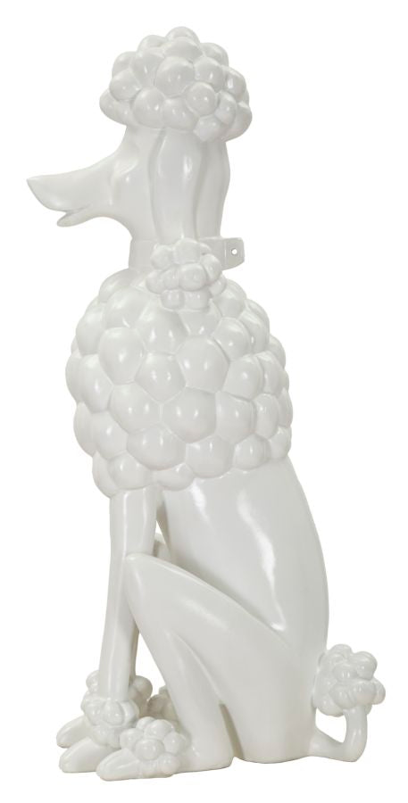 Decoratie Dog White 20×26×61 cm