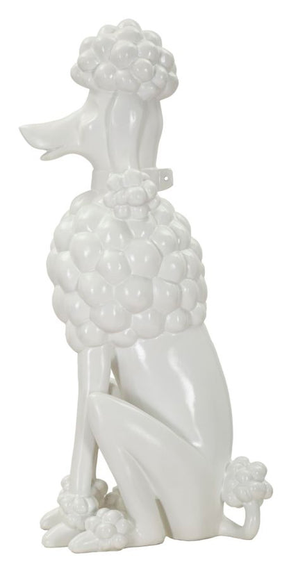 Decoratie Dog White 20×26×61 cm
