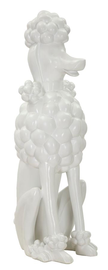 Decoratie Dog White 20×26×61 cm