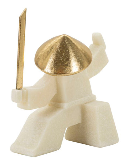 Decoratie Samurai Oda Quarzy -a- 17×7,5×18,5 cm