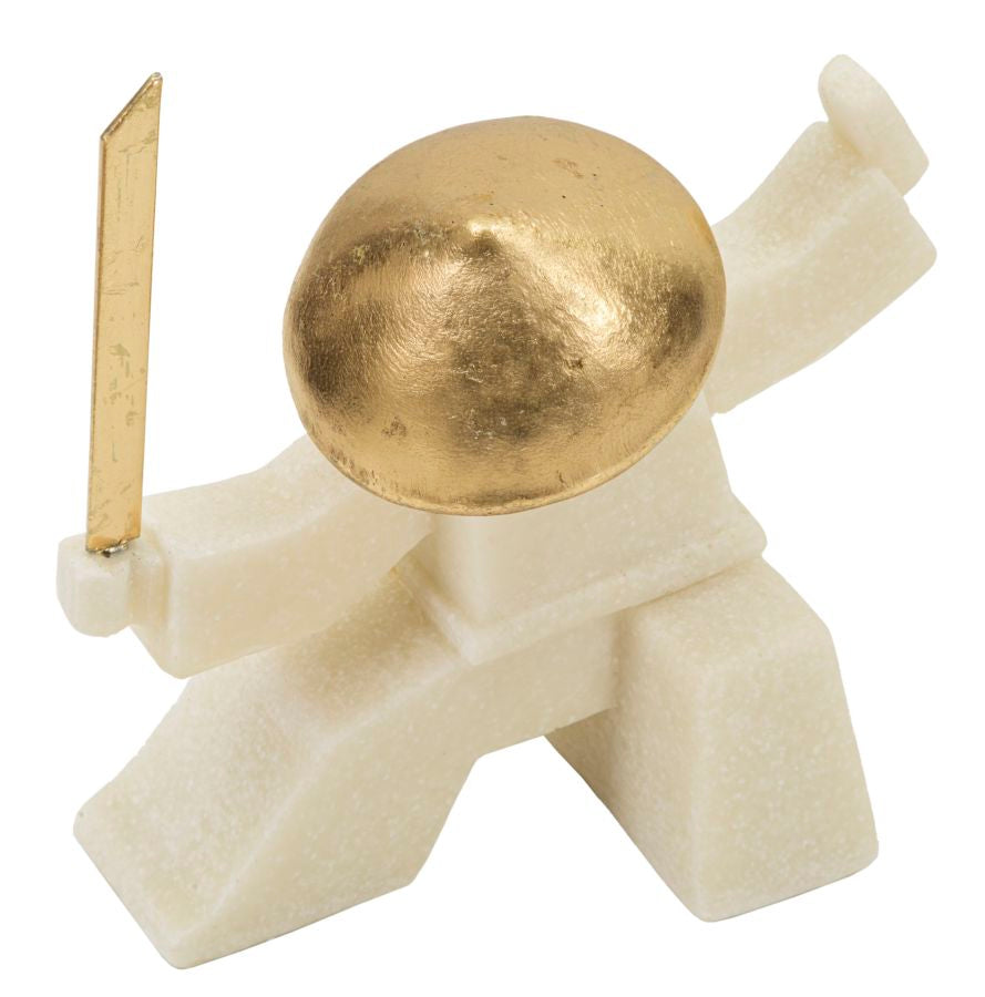 Decoratie Samurai Oda Quarzy -a- 17×7,5×18,5 cm